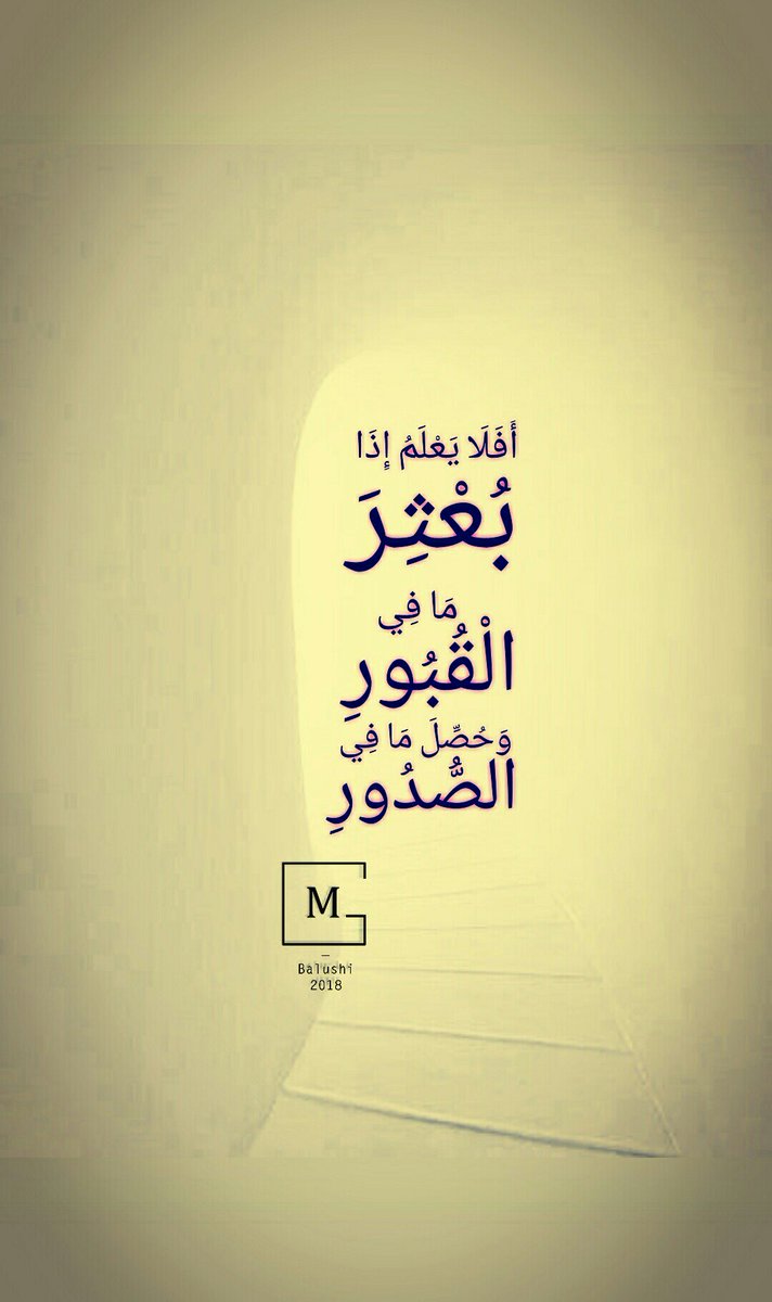 (إِنَّ رَبَّهُم بِهِمْ يَوْمَئِذٍ لَّخَبِيرٌ).. صدق الله العظيم.