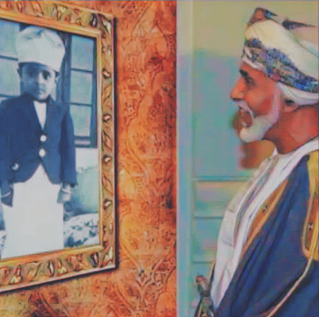 الروح سخيّة بالضوء محبةً لعُمان، لا انطفاء لها. .. إن سيدي السلطان #قابوس_بن_سعيد رمز إنسا…