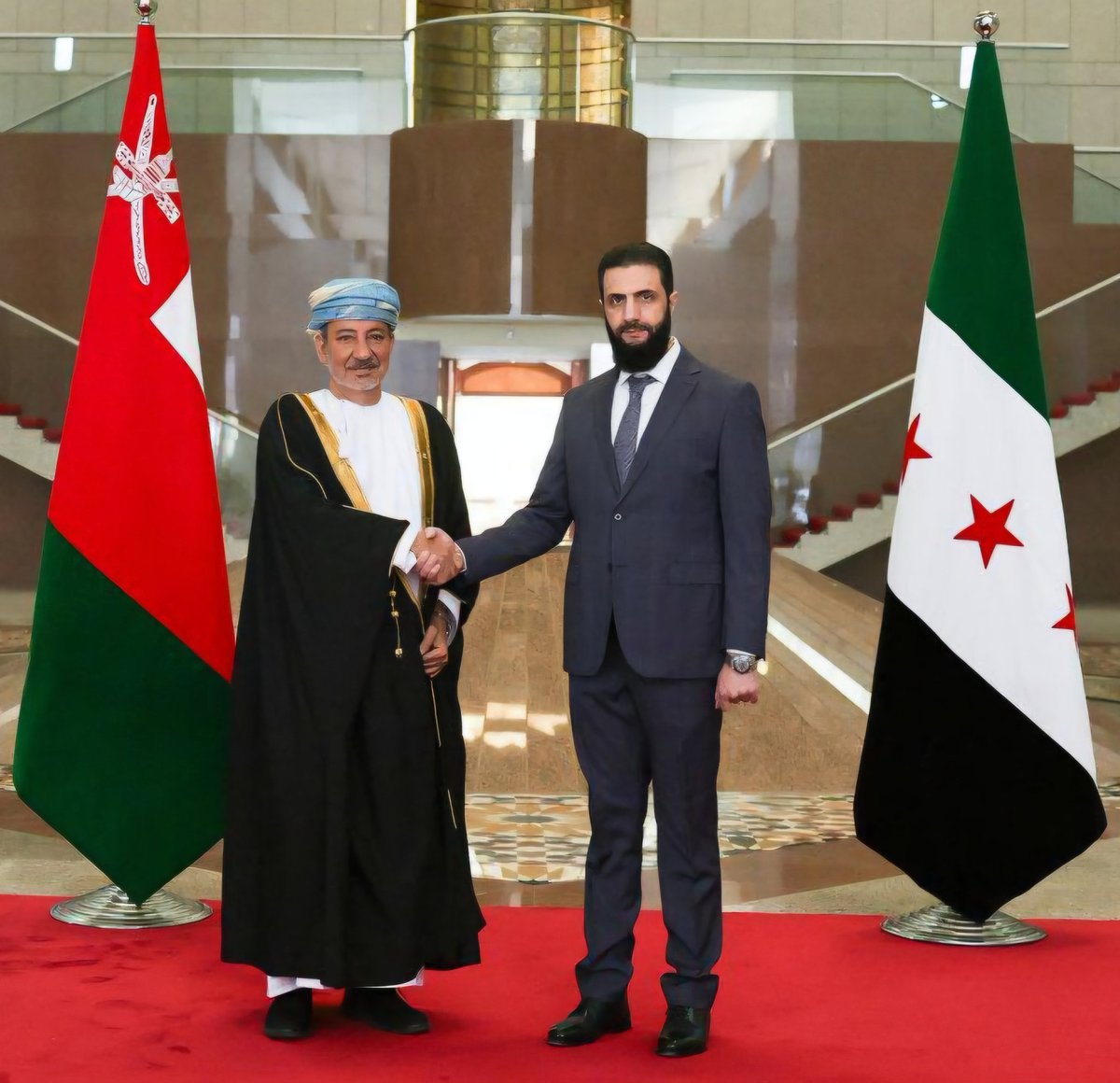 مساحات تتّسع بروح التفاهم والتعاون مع الأشقّاء، ورغبة البناء لمستقبل مشرق من العلاقات الثن…