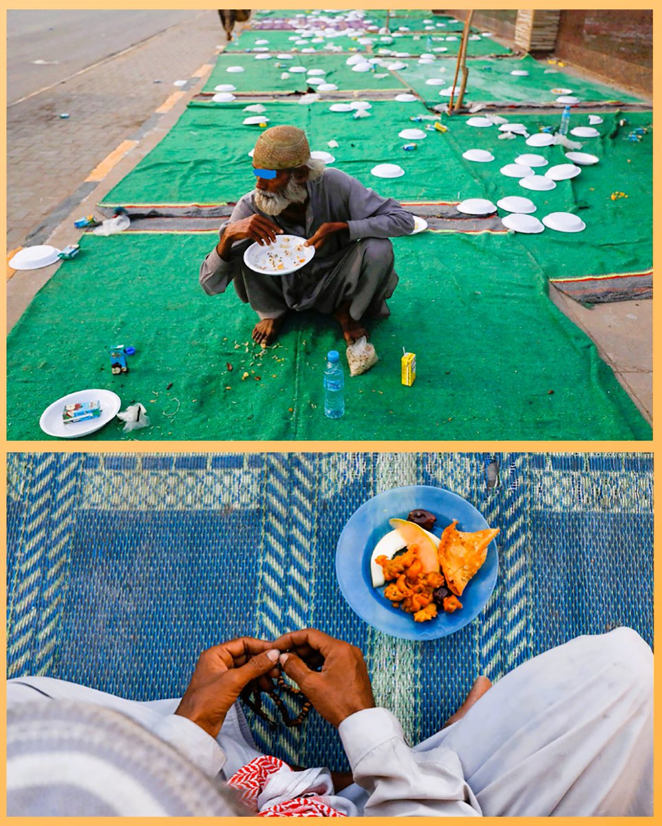 نصوم #رمضان.. لتغتسل قلوبنا فتطهر أرواحنا. نصوم رمضان.. لنقترب من جوع متعفّفٍ، فنطعم معه م…