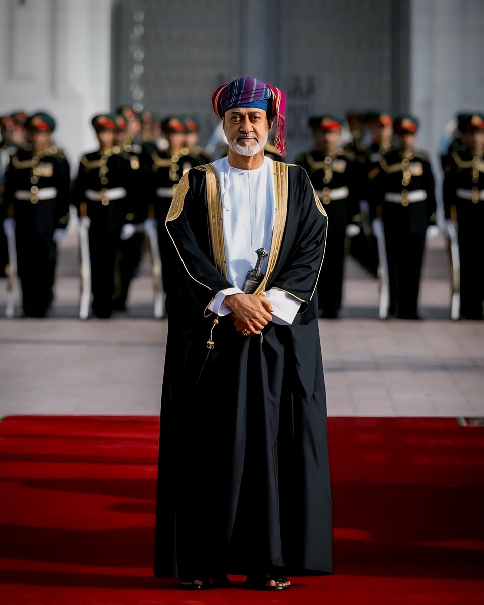 في #قصر_العلم بضيافة سيدي المُفدّى السلطان #هيثم_بن_طارق في وطني العزيز سلطنة #عُمان.. الق…