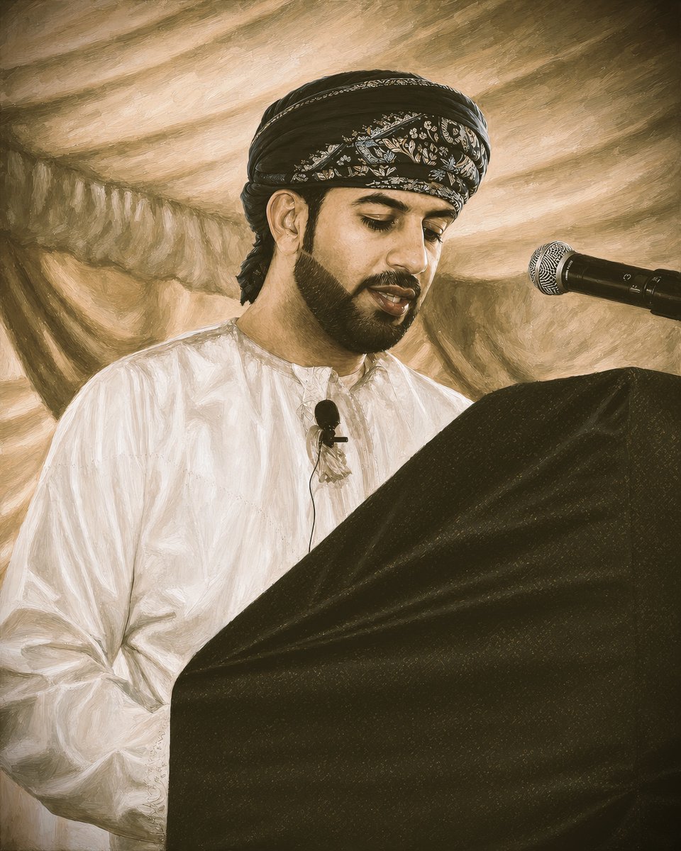 نحنُ أبناءُ #عُمان؛ صغاراً.. في السبلةِ العُمانيةِ تعلّمنا الإصغاءَ قبل أن نتعلّمَ الكلام،…